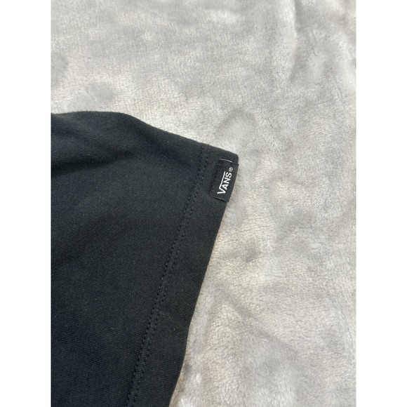 Vans T Shirt Mens XL Black Original Classic Style Short Sleeve Crew Neck EUC - Picture 3 of 9